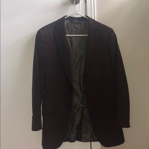 Perry Ellis slim fit burgundy sport coat